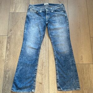 Big Star Liv BootCut Jeans, Size 30R